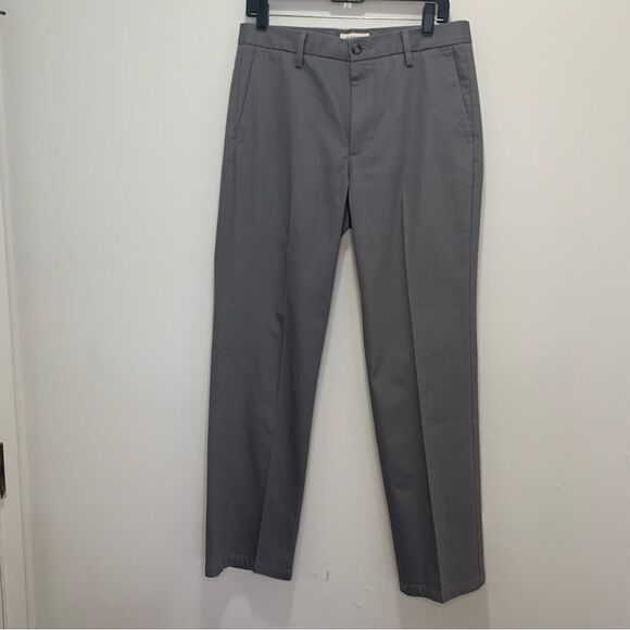 Dockers Slim Fit Men's Grey Pants 31x30 - Picture 1 of 6